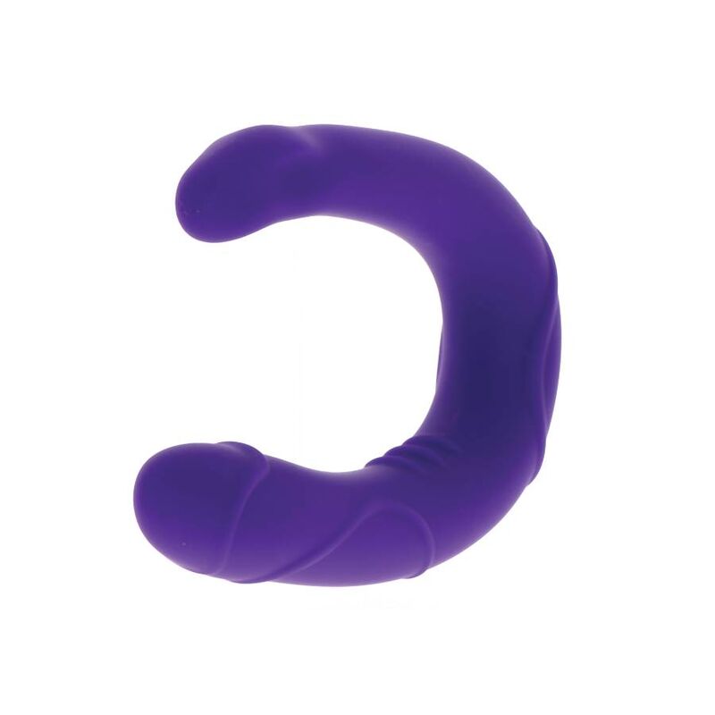 GET REAL - MINI DOPPIO DONG REALISTICO VIOLA