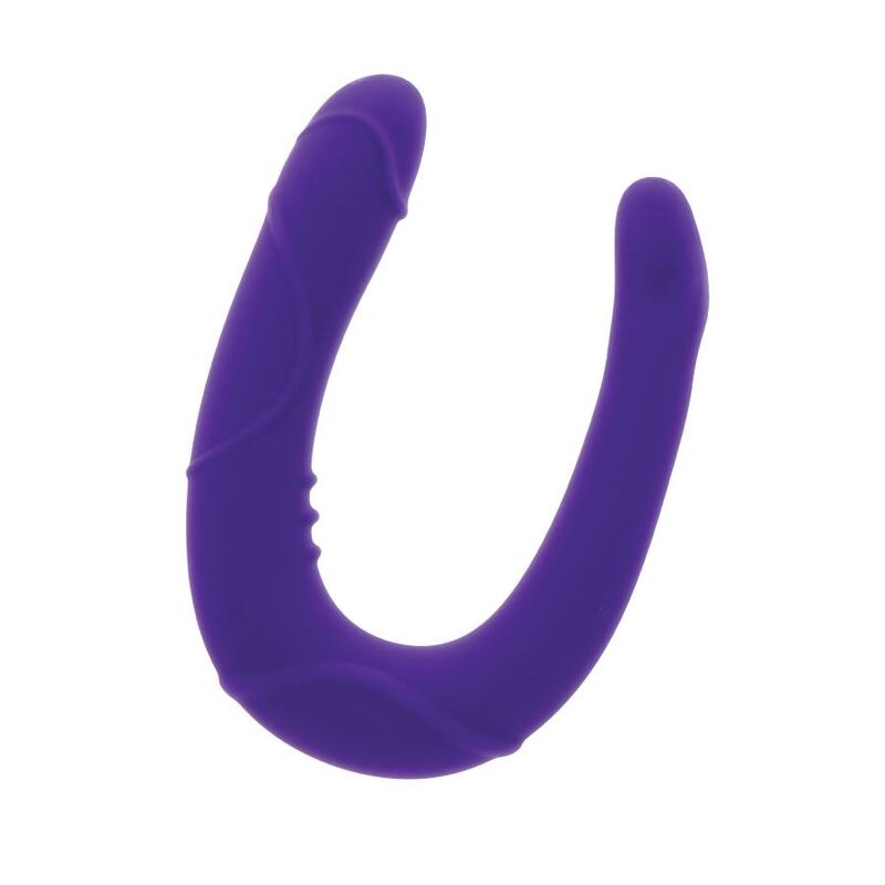 GET REAL - MINI DOPPIO DONG REALISTICO VIOLA