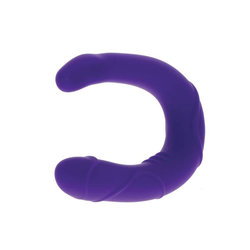 GET REAL - MINI DOPPIO DONG REALISTICO VIOLA