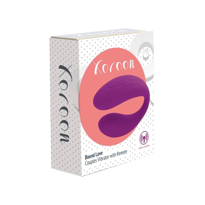 XOCOON - BOUND LOVE VIBRATORE DI COPPIA VIOLA
