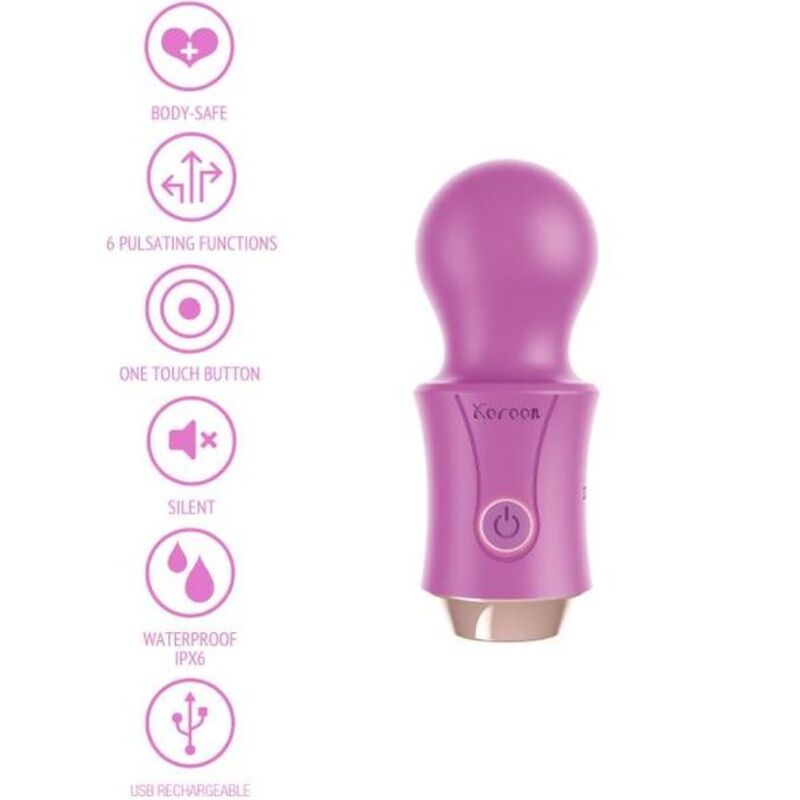XOCOON - THE TRAVELLER WAND MASSAGGIATORE FUCSIA