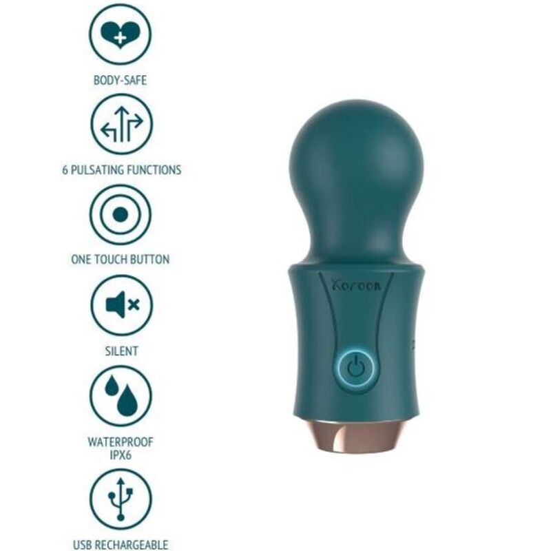 XOCOON - THE TRAVELLER WAND MASSAGGIATORE VERDE