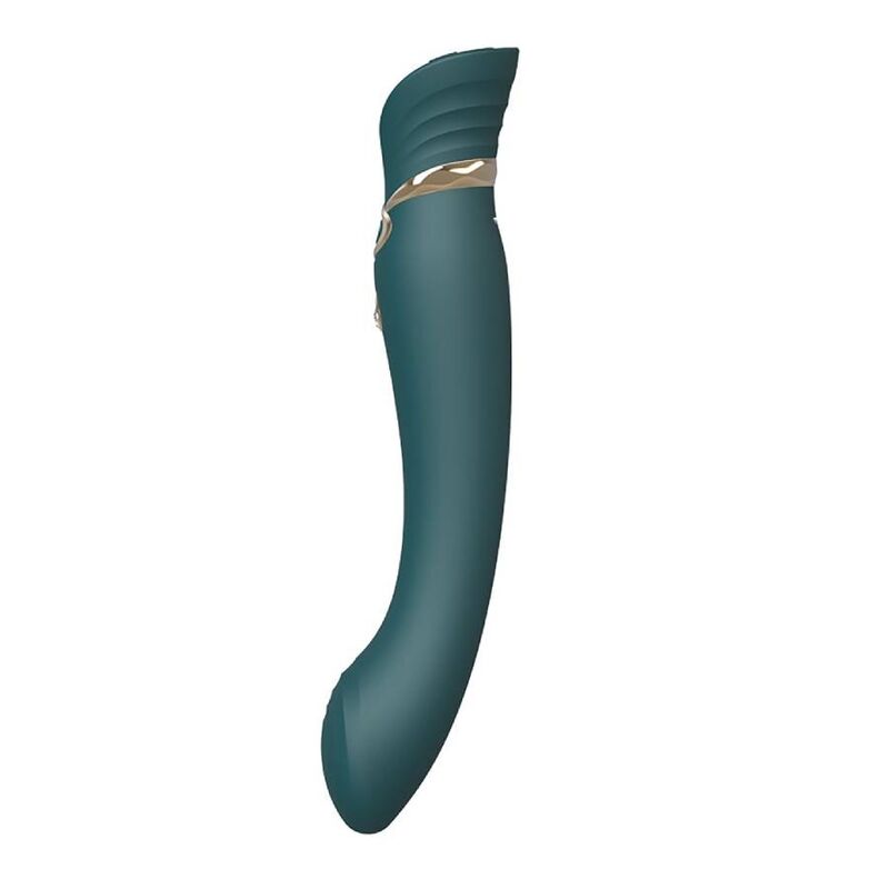 ZALO - VIBRATORE G-SPOT A ONDE PULSATE QUEEN VERDE