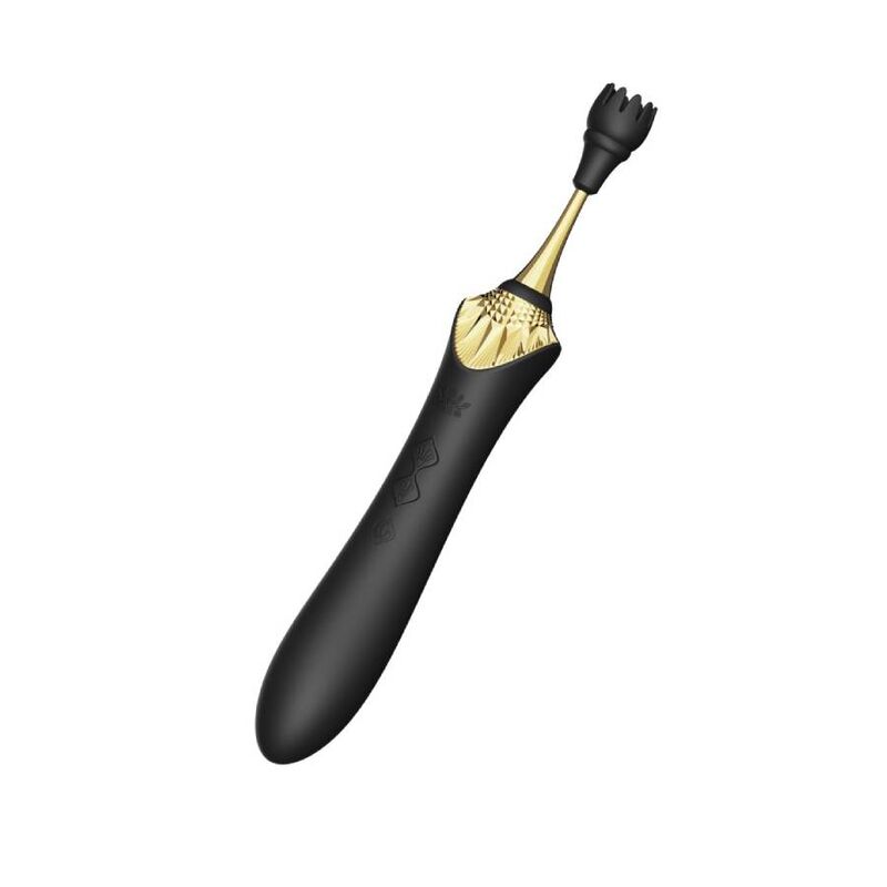 ZALO - BESS 2 MASSAGGIATORE CLITORIDEO NERO