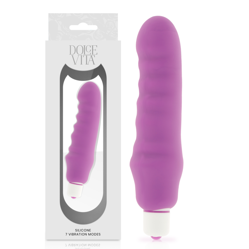 DOLCE VITA - GENIUS VIBRATORE IN SILICONE VIOLA