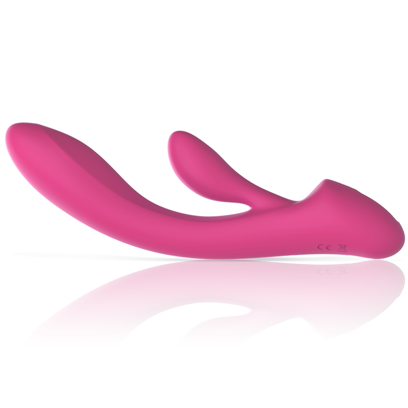 INTENSE - LUIGI VIBRATORE RABBIT SILICONE LIQUIDO ROSA