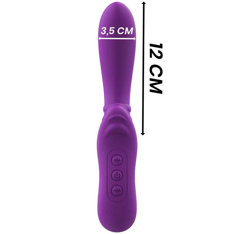 INTENSE - HARRY VIBRATORE CON LINGUA FLESSIBILE VIOLA