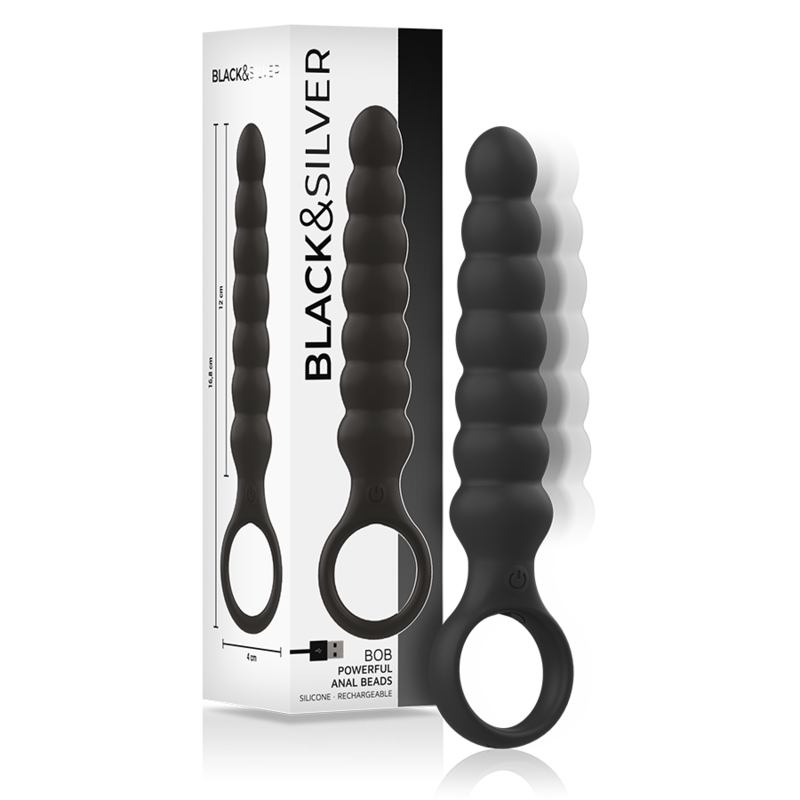 PLUG ANALE VIBRANTE, SILICONE PREMIUM, 10 MODALITÀ