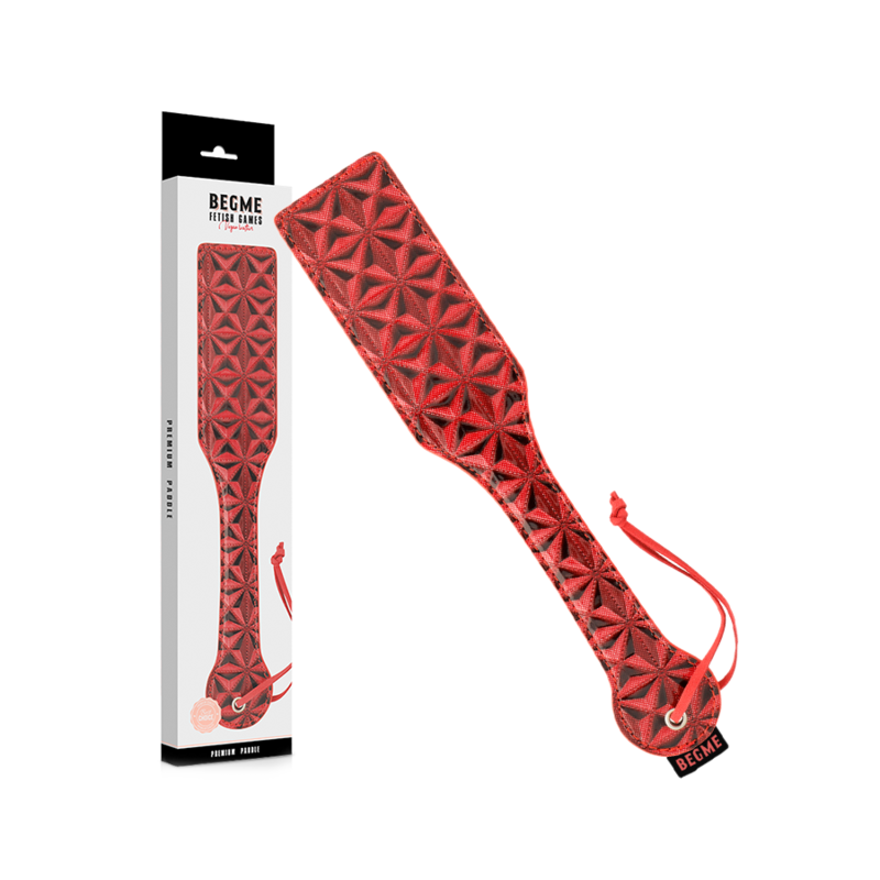 BEGME - RED EDITION PADDLE IN PELLE VEGANA