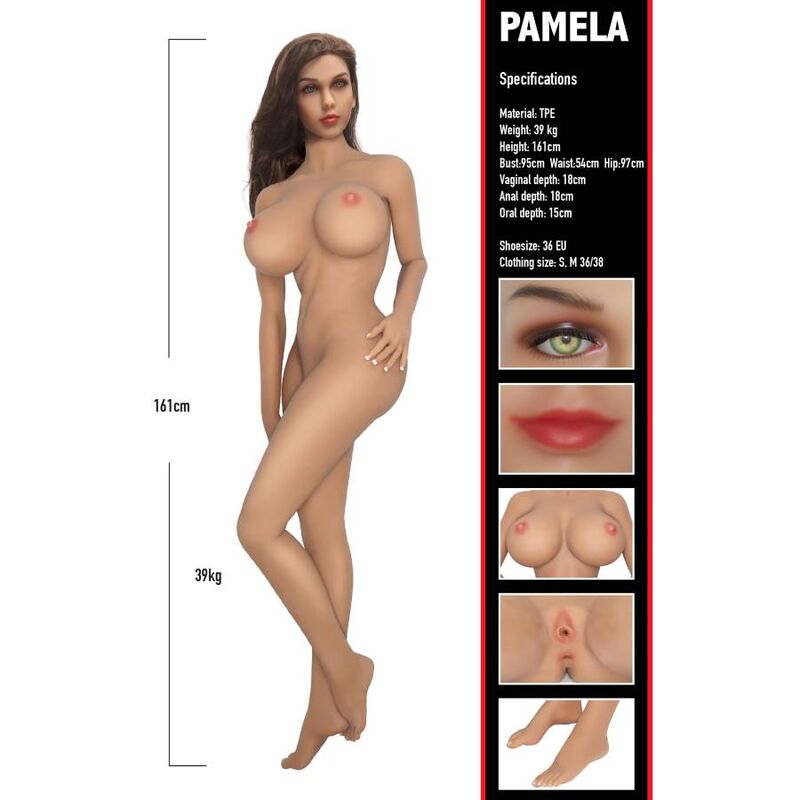 HIDDEN DESIRE - PAMELA BAMBOLA REALISTICA