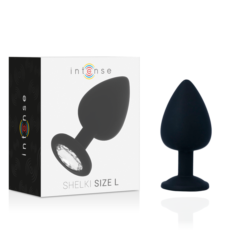 INTENSE - SHELKI PLUG ANALE MISURA L NERO
