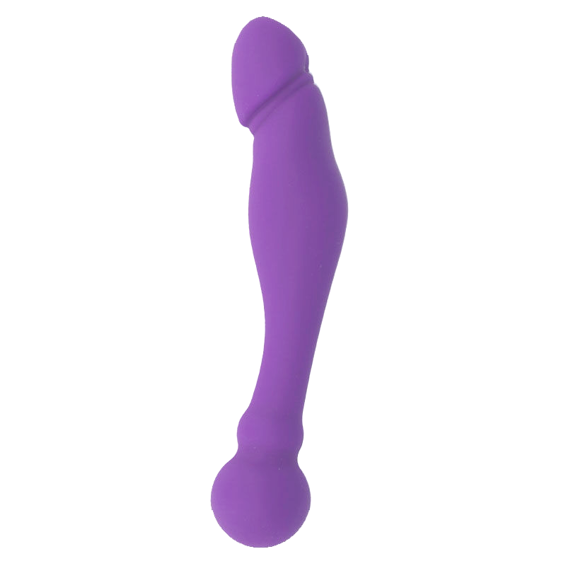 INTENSE - RICK MASSAGGIATORE DOPPIO IN SILICONE LILLA