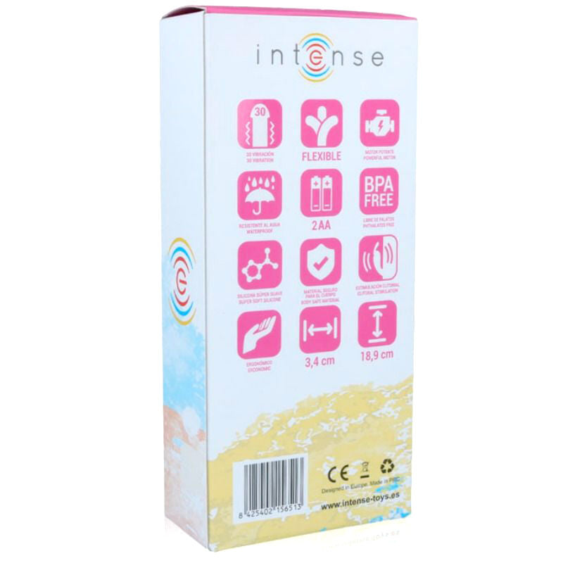 INTENSE - HILARI VIBRATORE IN SILICONE ROSA