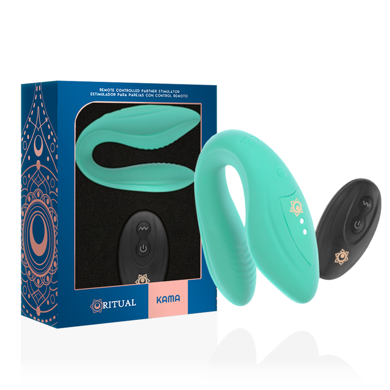 RITHUAL - KAMA VIBRATORE DI COPPIA CON TELECOMANDO