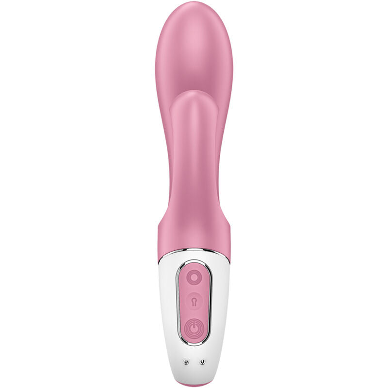 SATISFYER - AIR PUMP BUNNY 2 VIBRATORE GONFIABILE RABBIT ROSA