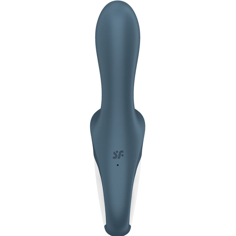 SATISFYER - AIR PUMP BOOTY 2 VIBRATORE ANALE GONFIABILE GRIGIO SCURO