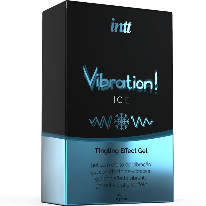 INTT - GEL INTIMO STIMOLANTE VIBRANTE POTENTE EFFETTO FREDDO 15ML