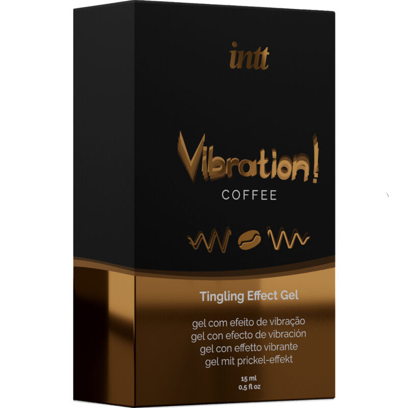INTT - VIBRATION GEL LIQUIDO VIBRANTE STIMOLANTE INTIMO AROMA CAFFE' 15ML