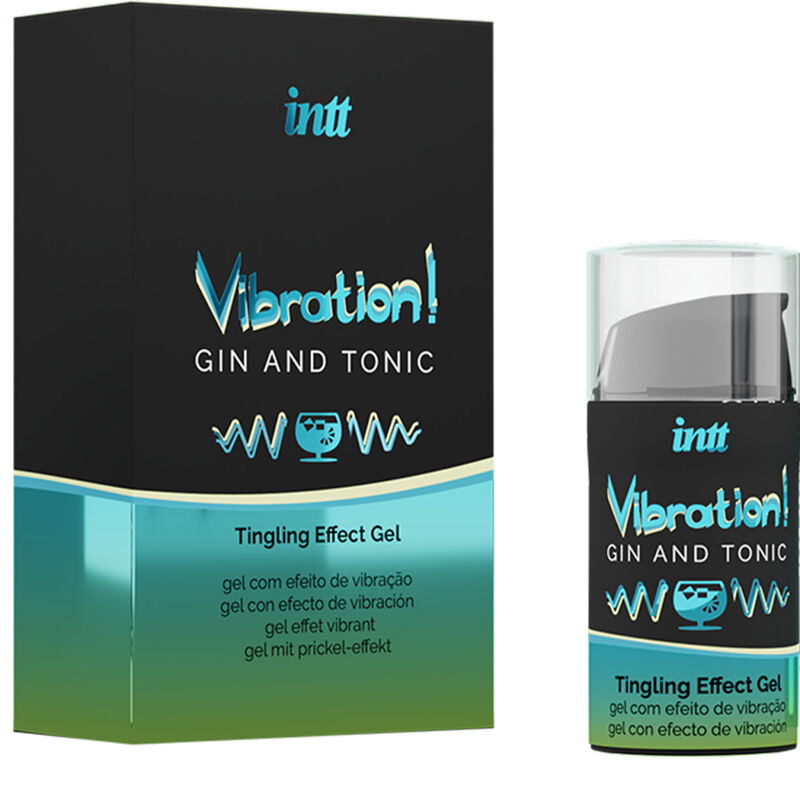 INTT - GEL LIQUIDO VIBRANTE STIMOLANTE INTIMO AROMA GIN E TONIC 15ML