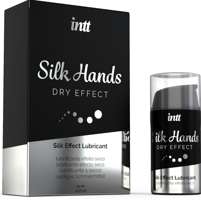 LUBRIFICANTI INTT - LUBRIFICANTE SILK HANDS CONCENTRATO FORMULA AL SILICONE 15 ML