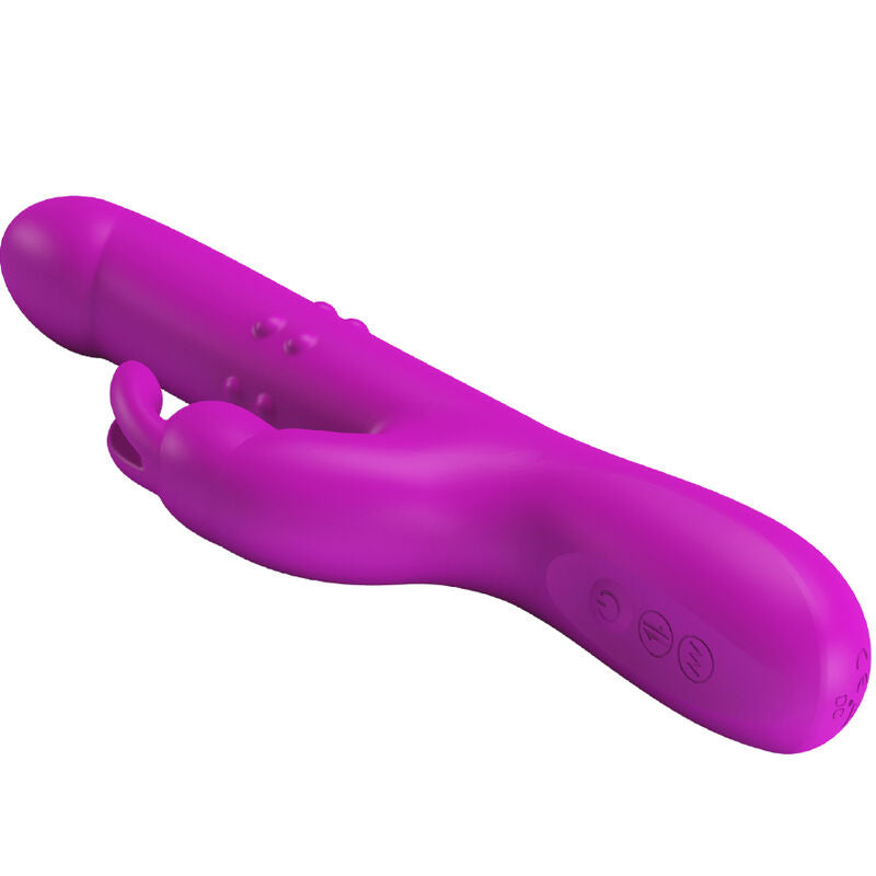 PRETTY LOVE - REESE VIBRATORE CON ROTAZIONE VIOLA