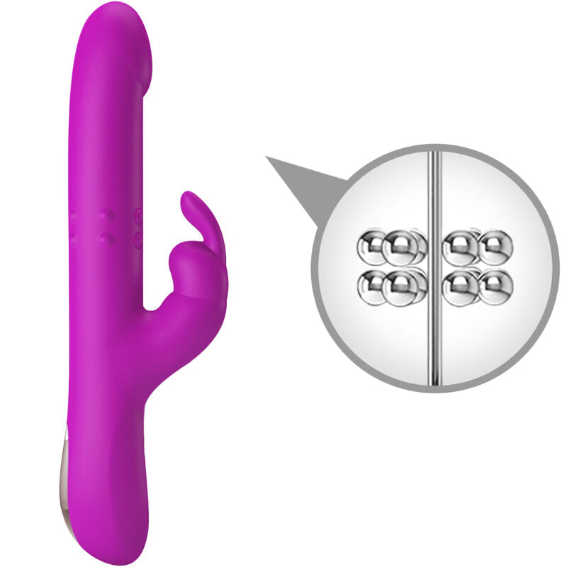 PRETTY LOVE - REESE VIBRATORE CON ROTAZIONE VIOLA
