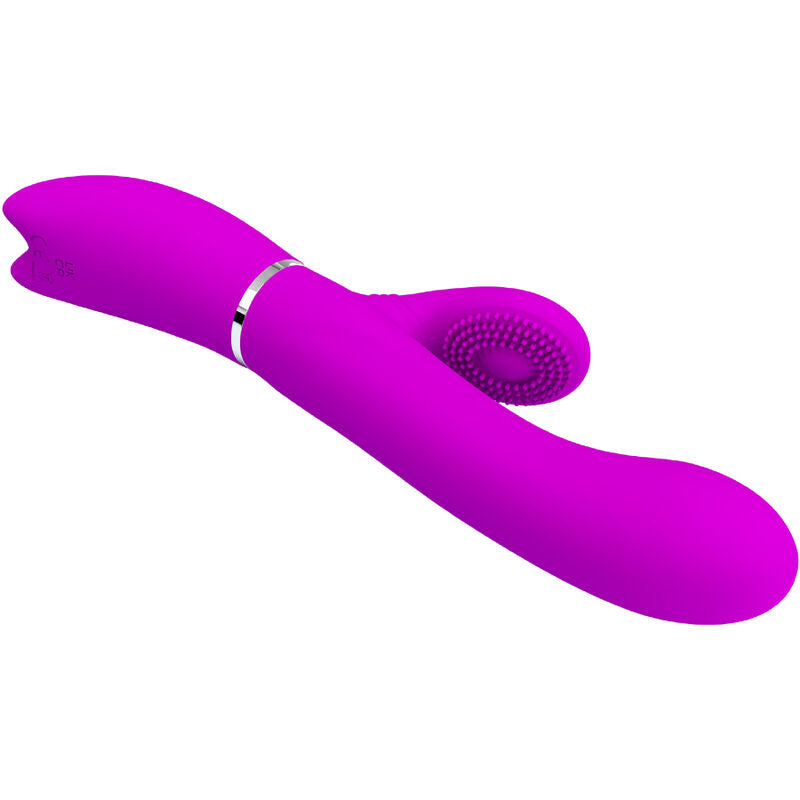 PRETTY LOVE - CLITORIS VIBRATORE E STIMOLATORE CON LINGUA