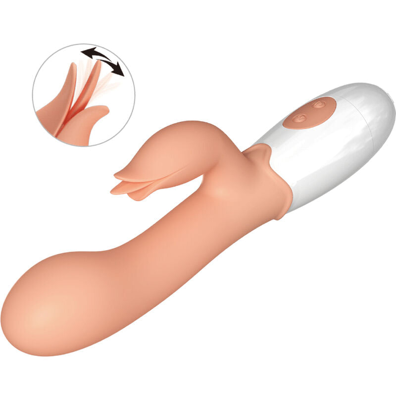 PRETTY LOVE - BLOODY MARY VIBRATORE CON STIMOLATORE CLITORIDE