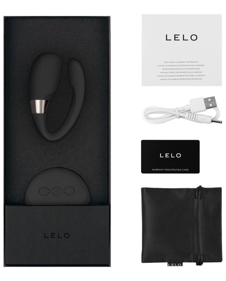 LELO - INSIGNIA TIANI 3 MASSAGGIATORE DI COPPIA NERO