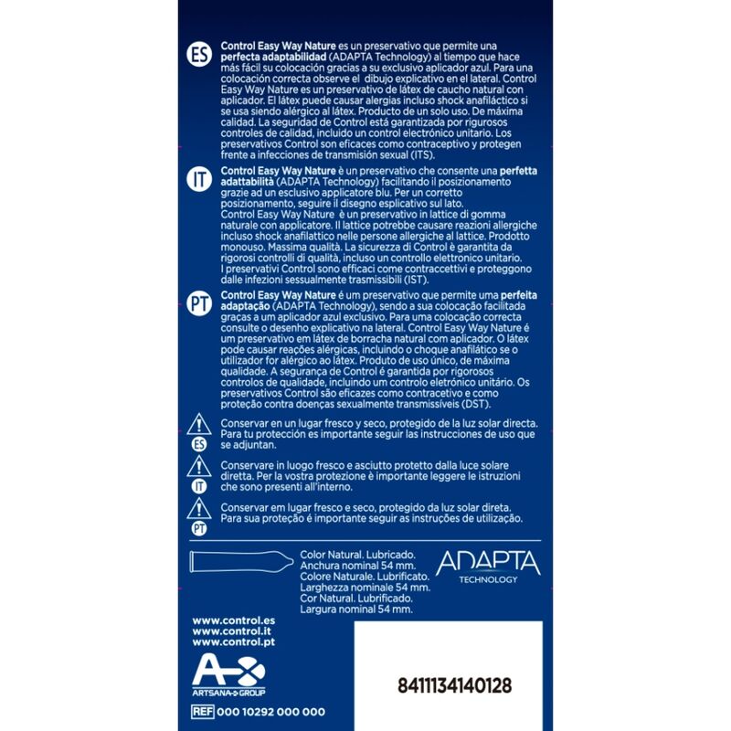 CONTROL - NATURE EASY WAY PRESERVATIVI 10 PZ