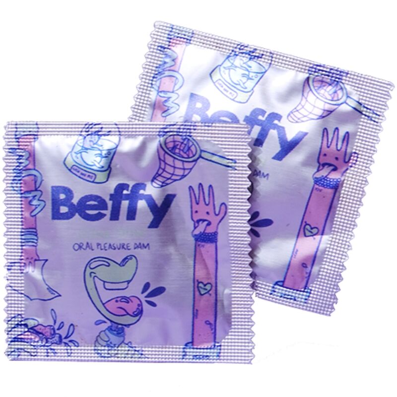 BEFFY - PRESERVATIVO PER SESSO ORALE 2 UNITA'