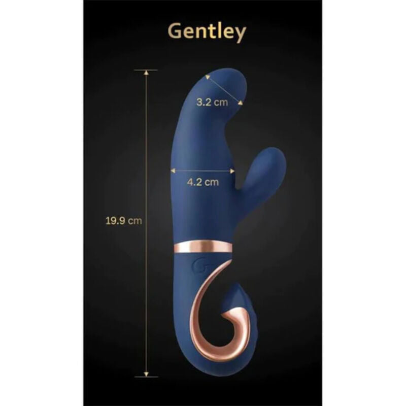 G-VIBE - GENTLEY VIBRATORE PUNTO G BLU CARAIBICO