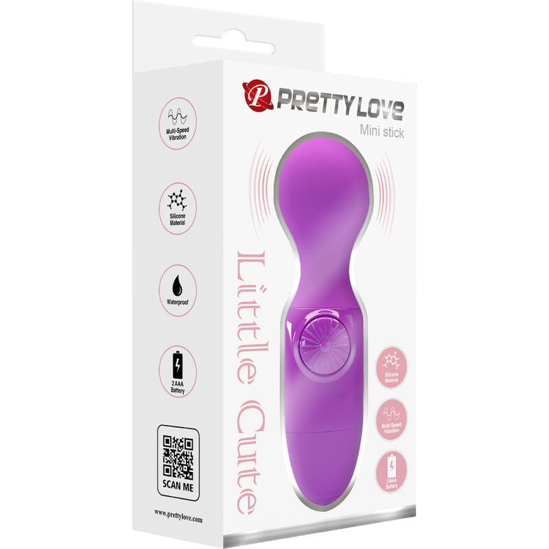 PRETTY LOVE - LITTLE CUTE MINI STICK MINI MASSAGGIATORE VIBRATORE FUCSIA