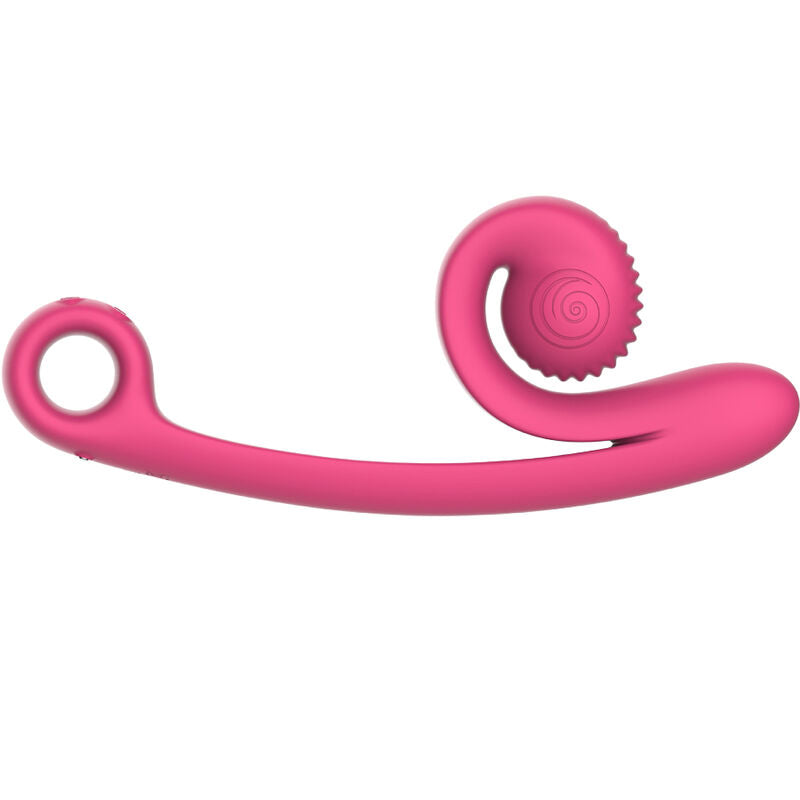 SNAIL VIBE - VIBRATORE CURVO STIMOLATORE PUNTO G ROSA