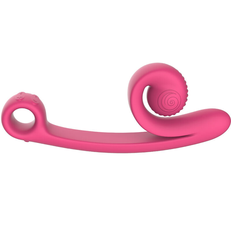 SNAIL VIBE - VIBRATORE CURVO STIMOLATORE PUNTO G ROSA