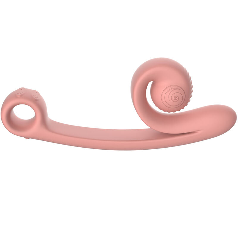 SNAIL VIBE - VIBRATORE CURVO STIMOLATORE PUNTO G ROSA