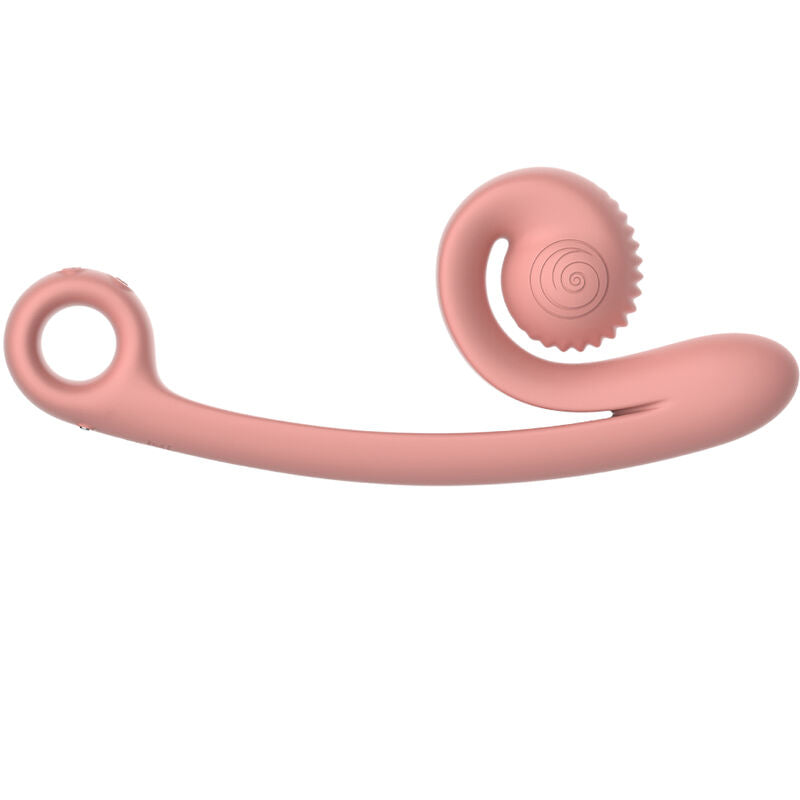SNAIL VIBE - VIBRATORE CURVO STIMOLATORE PUNTO G ROSA
