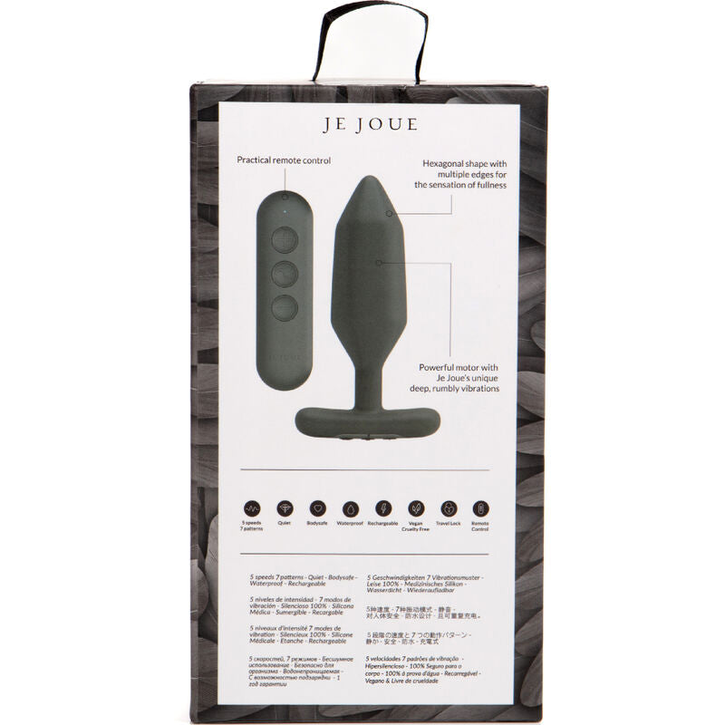 JE JOUE - ONYX VIBRATORE ANALE NERO