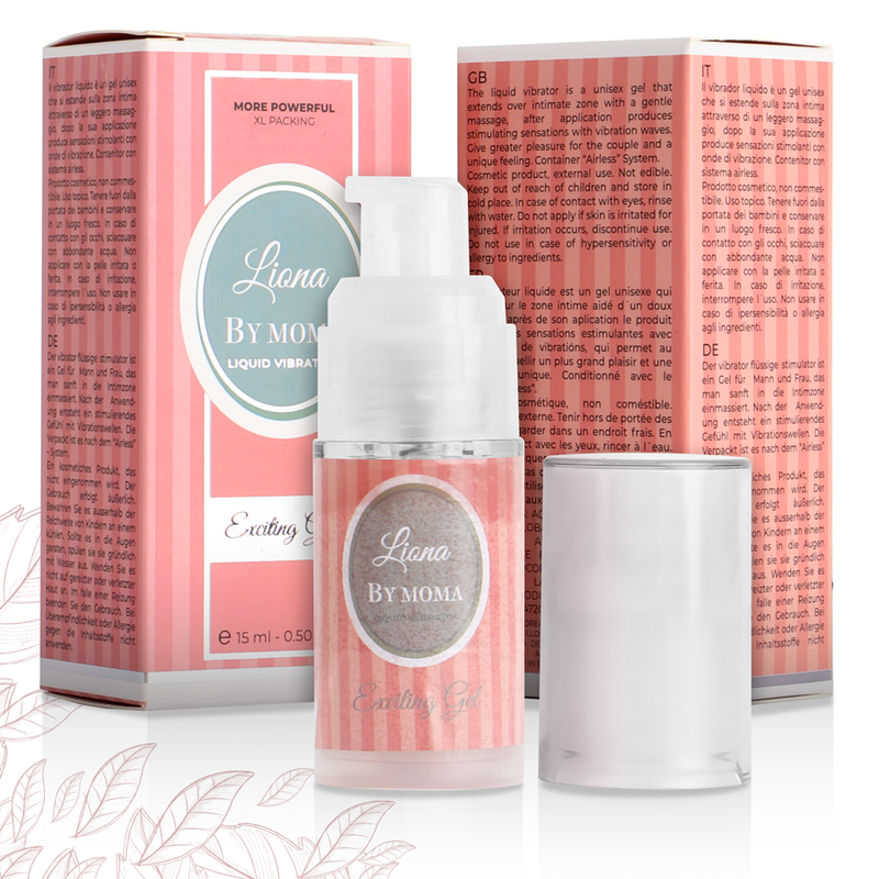 LIONA BY MOMA - VIBRATORE LIQUIDO EXCITING GEL 15 ML