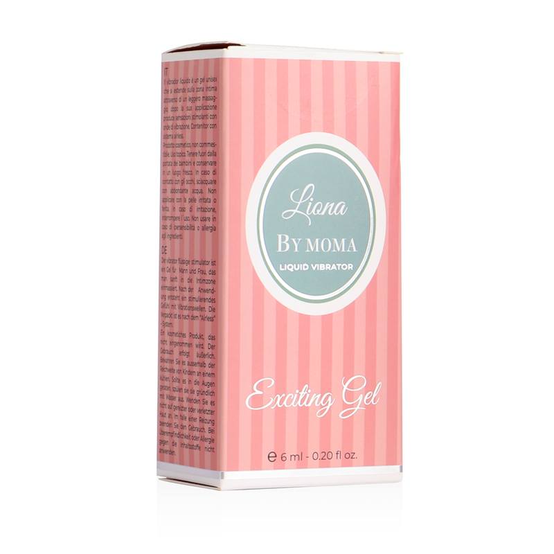 LIONA BY MOMA - VIBRATORE LIQUIDO EXCITING GEL 6 ML