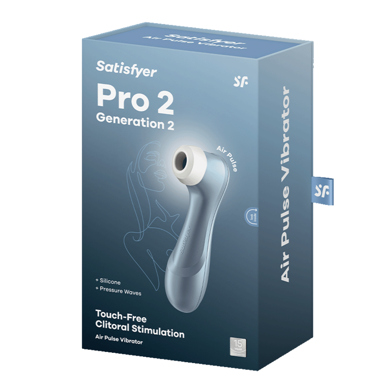 SATISFYER PRO 2 STIMOLATORE SUCCHIA CLITORIDE AIR PULSE VIOLA