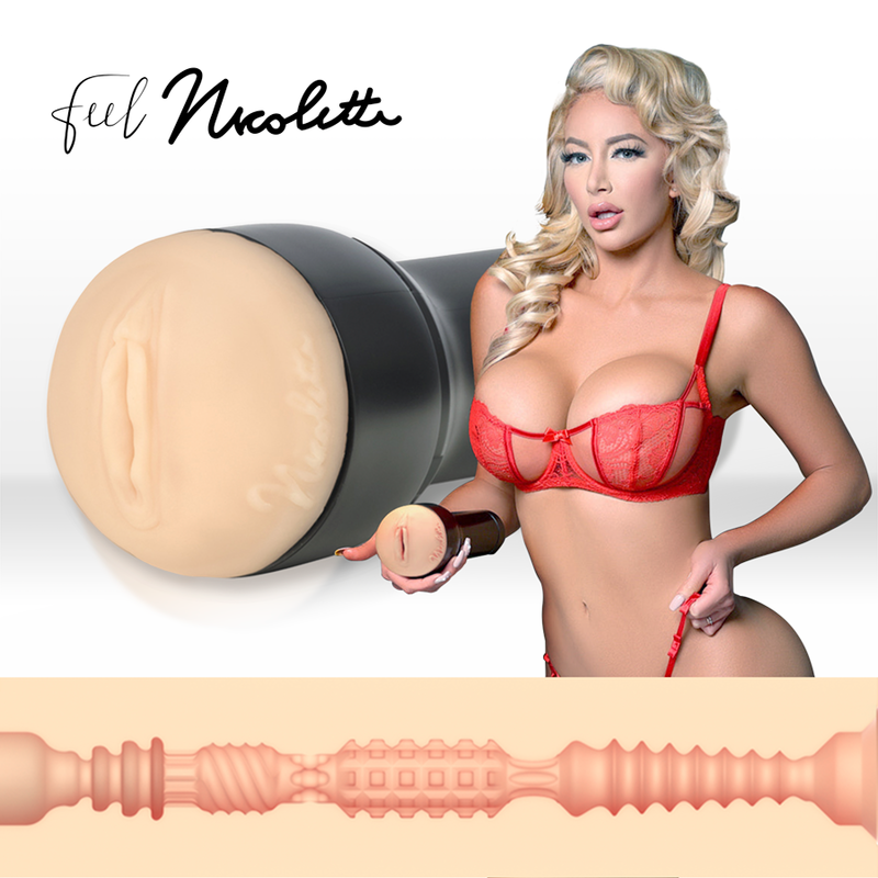 KIIROO - KEON + MASTURBATORE FEEL NICOLETTE SHEA + LUBRIFICANTE DI QUALITÀ ACQUA 50 ML