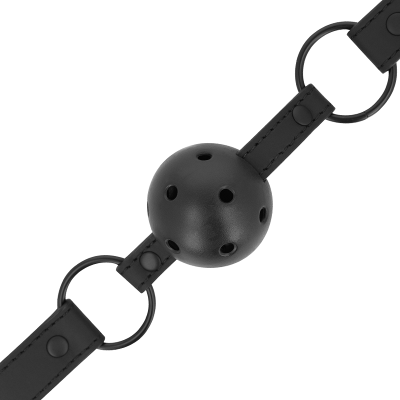 INTENSO - BALL GAG IN PELLE VEGANA FETISH