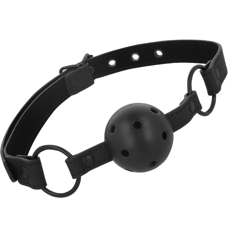 INTENSO - BALL GAG IN PELLE VEGANA FETISH