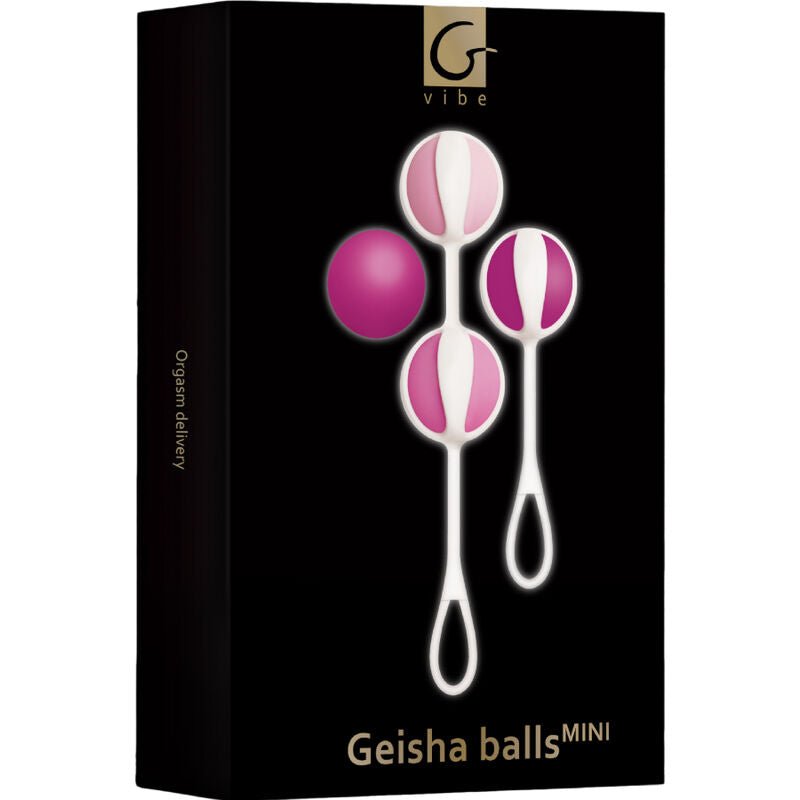 G-VIBE - SET 4 MINI GEISHA BALLS PESI DIVERSI VIOLA