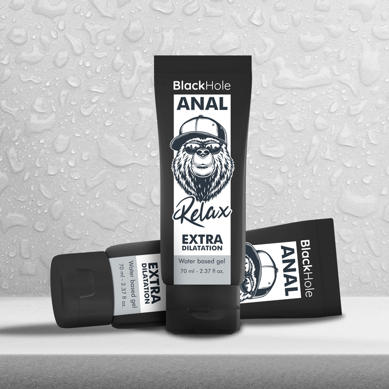 BLACK HOLE - GEL DILATAZIONE ANALE A BASE D'ACQUA 70 ML