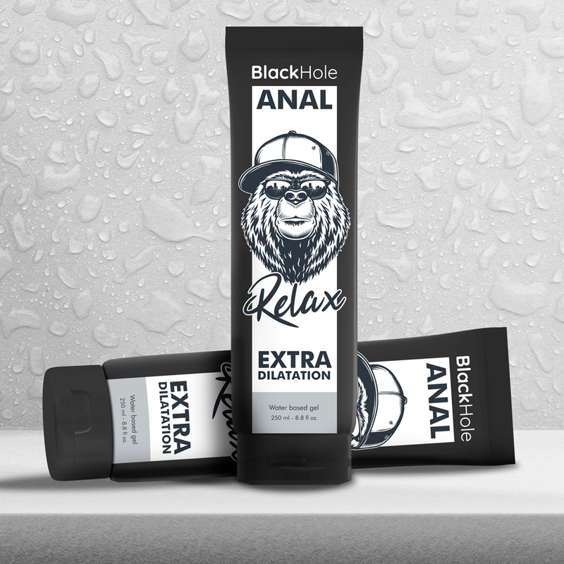 BLACK HOLE - GEL DILATAZIONE ANALE A BASE D'ACQUA 250 ML