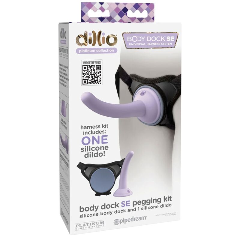 DILLIO - BODY DOCK STRAP-ON KIT VIOLA