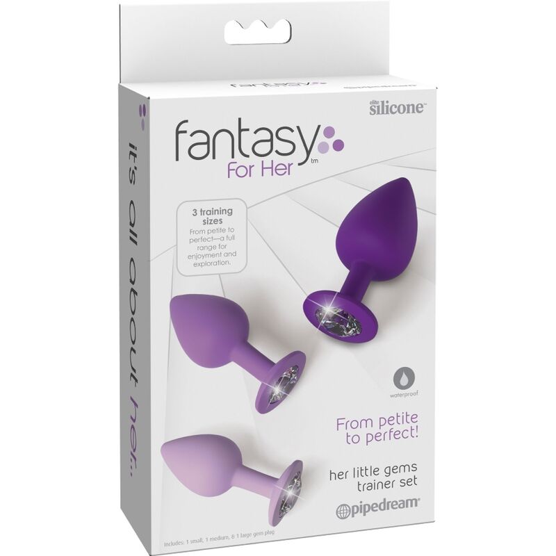 SET DI PLUG ANALI, SILICONE MEDICO IPOALLERGENICO, 3 DIMENSIONI PROGRESSIVE