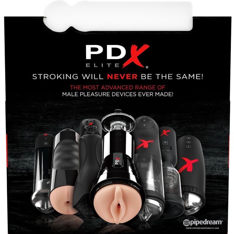 PDX ELITE - SET 12 MASTURBATORI ASSORTITI 6X VAGINA, 3X ANO, 3X BOCCA